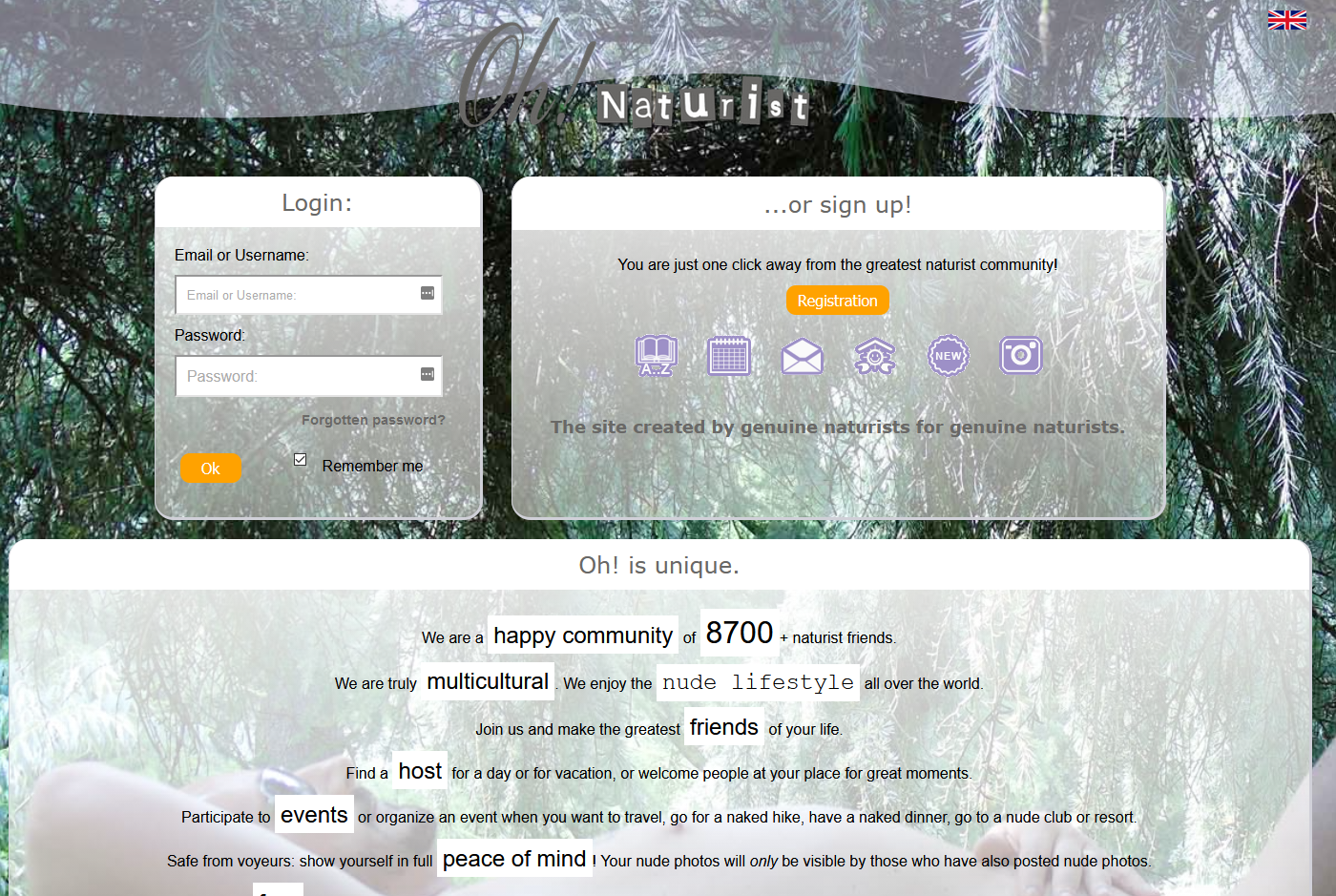 Read more about the article Oh! Naturist Website